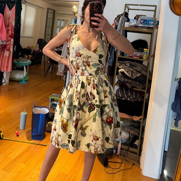 Paiissara Floral Tie-Shoulder Dress - Picture 9 of 11